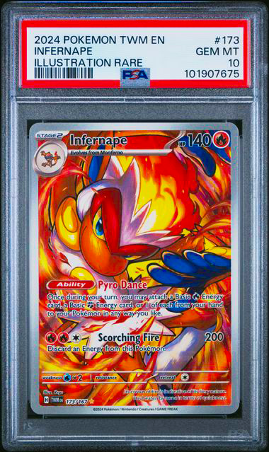 Infernape PSA 10 Pokemon TCG Card