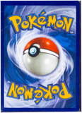 Pokémon trading card game booster pack with Poké Ball design on a blue background