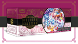 pokemon advent holiday calendar 2025. Red and white box with patterns and pokemon