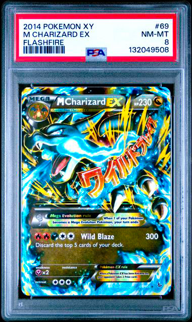 Pokemon TCG: Mega Charizard EX Flashfire #69 PSA 8 – Singles & Slabs