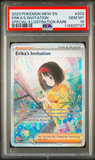 Erika's invitation #203 PSA 10 Front