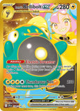 Pokémon trading card featuring Ionos' Bellibolt EX with character illustration
