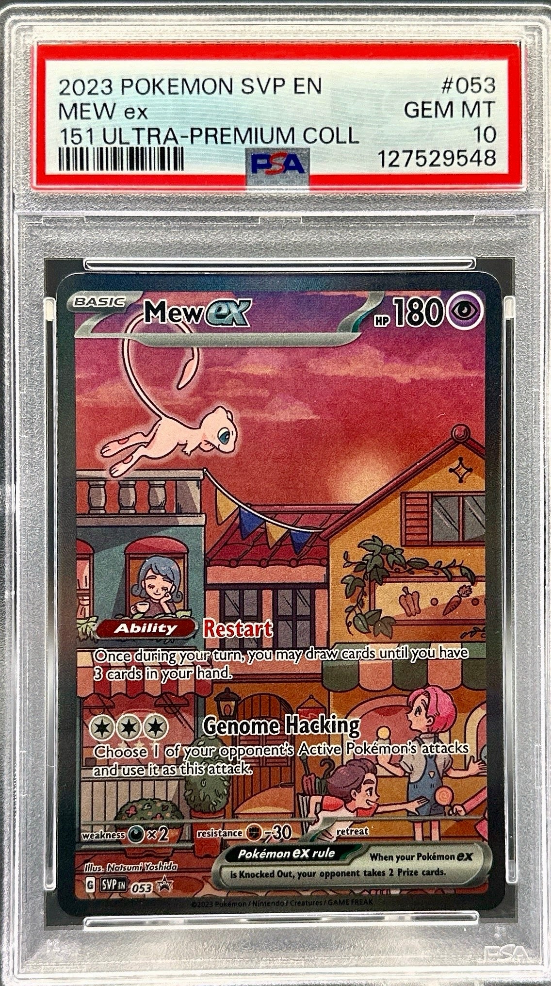 mew 151 promo psa 10