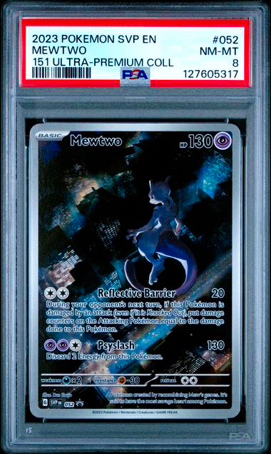 Mewtwo 151 Promo PSA 8