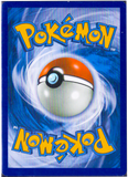 Pokémon trading card with a Poké Ball design on a blue background