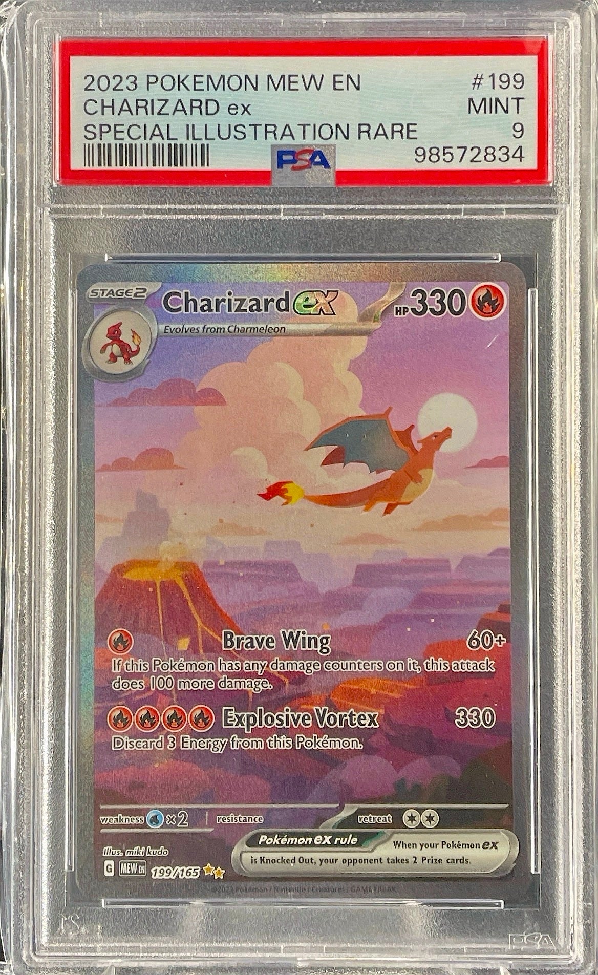 Charizard #199 PSA 9