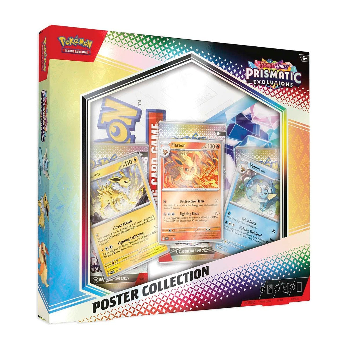 Pokemon TCG: Prismatic Evolutions Poster Collection