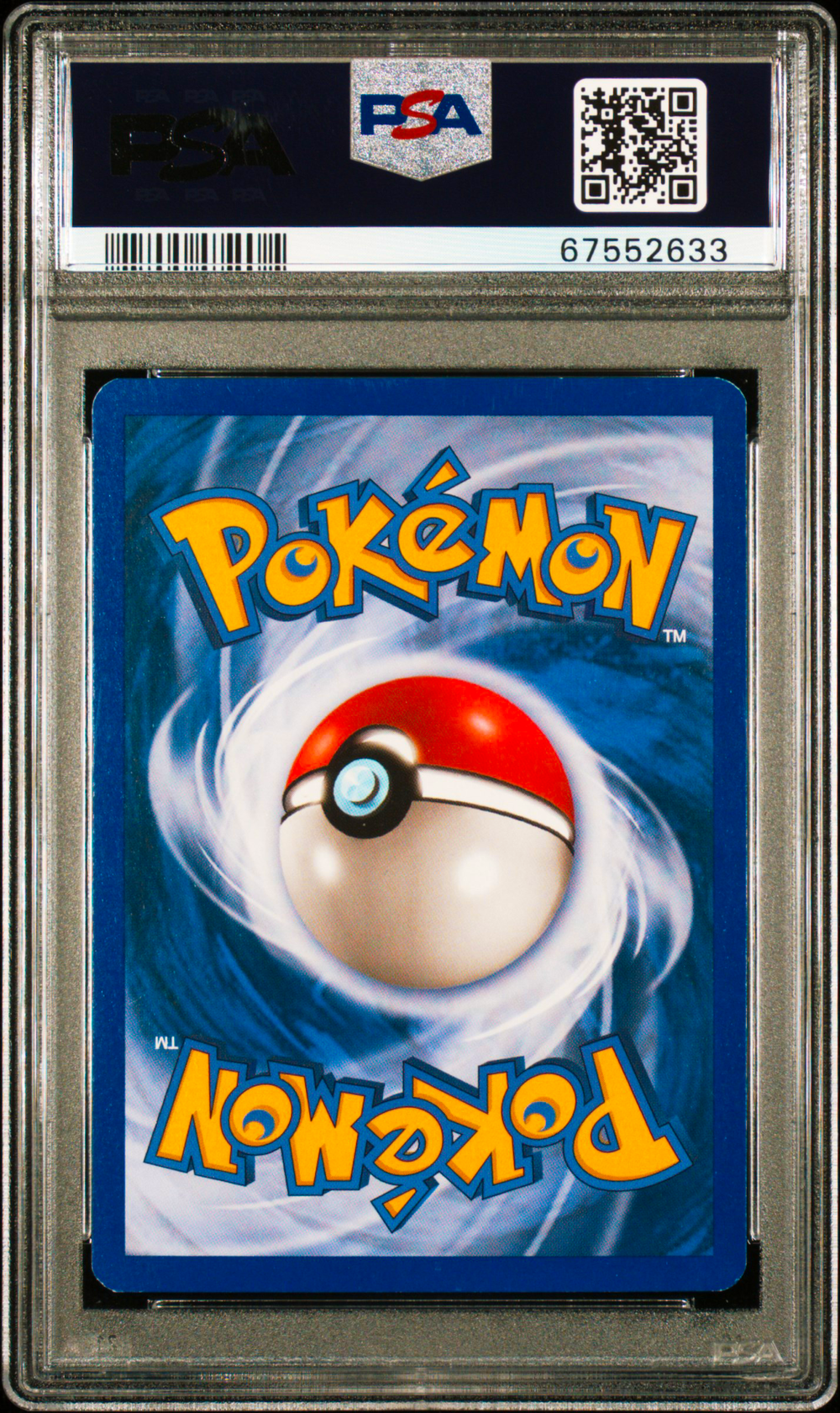 Rocket's Mewtwo Promo Reverse Holo #8 PSA 7 Back