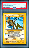Shining Raichu Pokemon Neo Destiny #111 PSA 5 Front