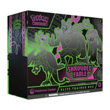 Pokémon trading card game elite trainer box with characters and branding
